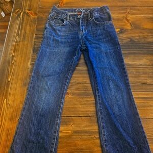 Boys Children's Place Boot Cut Blue Jeans, Size 7